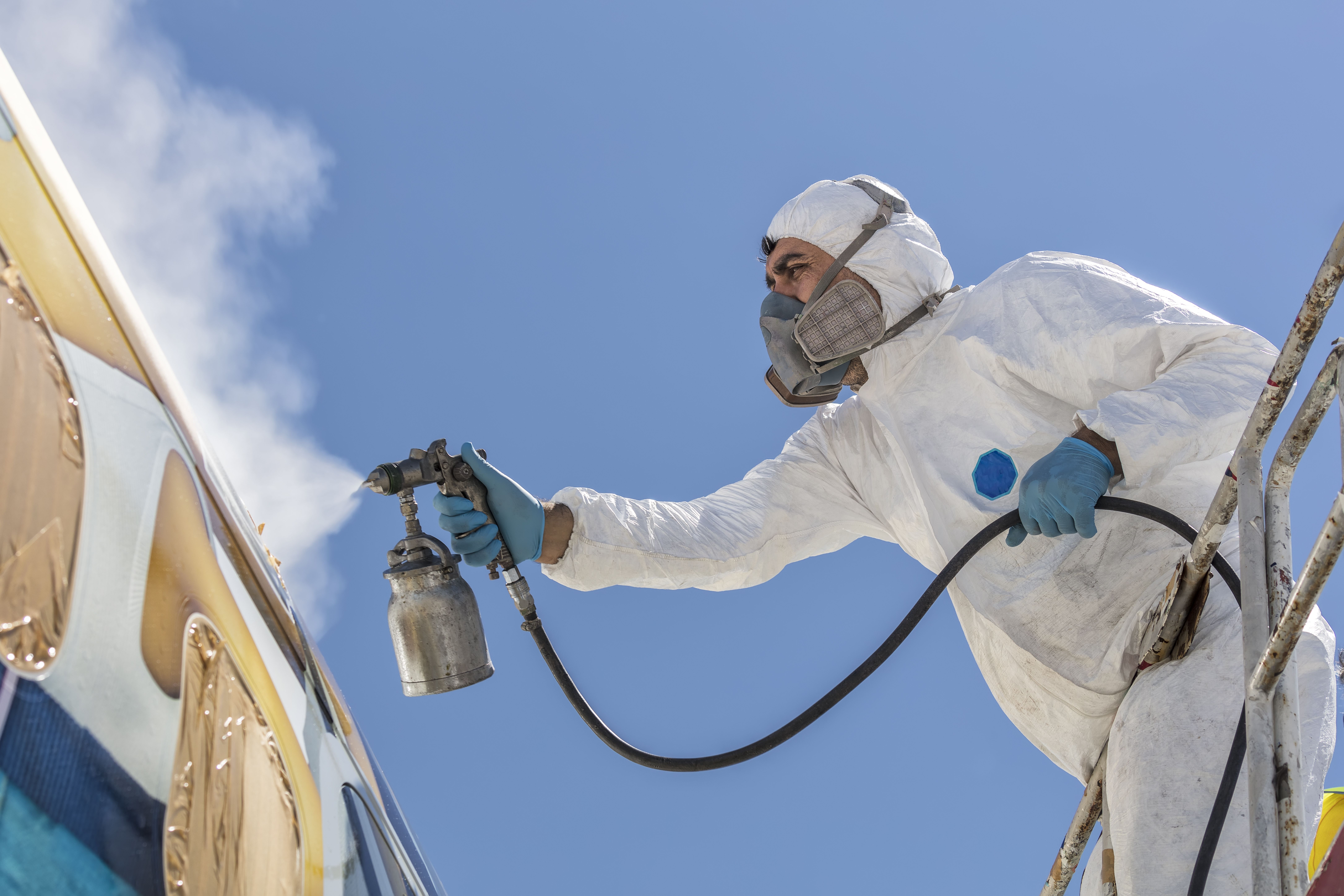 How Much Paint Is Wasted When Applying Liveries To Aircraft?