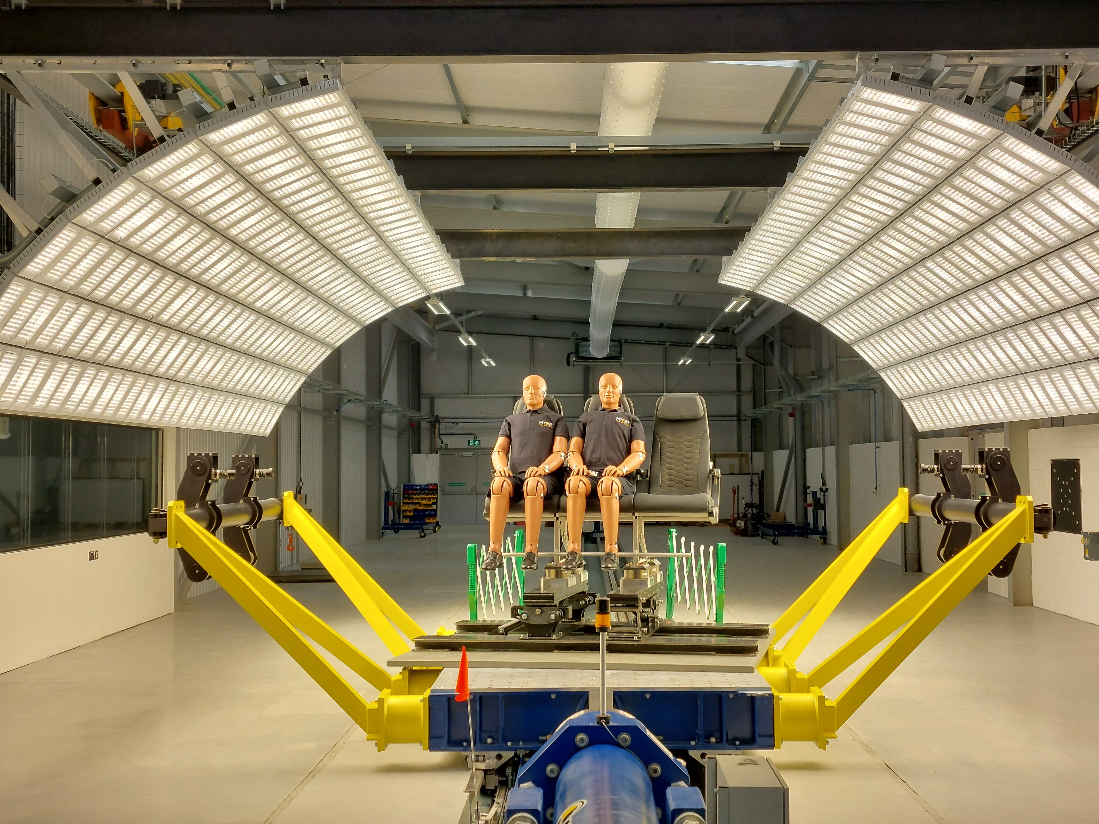 Unveiled: A Look Inside Mirus Aircraft Seating's New Dynamic Testing Facility
