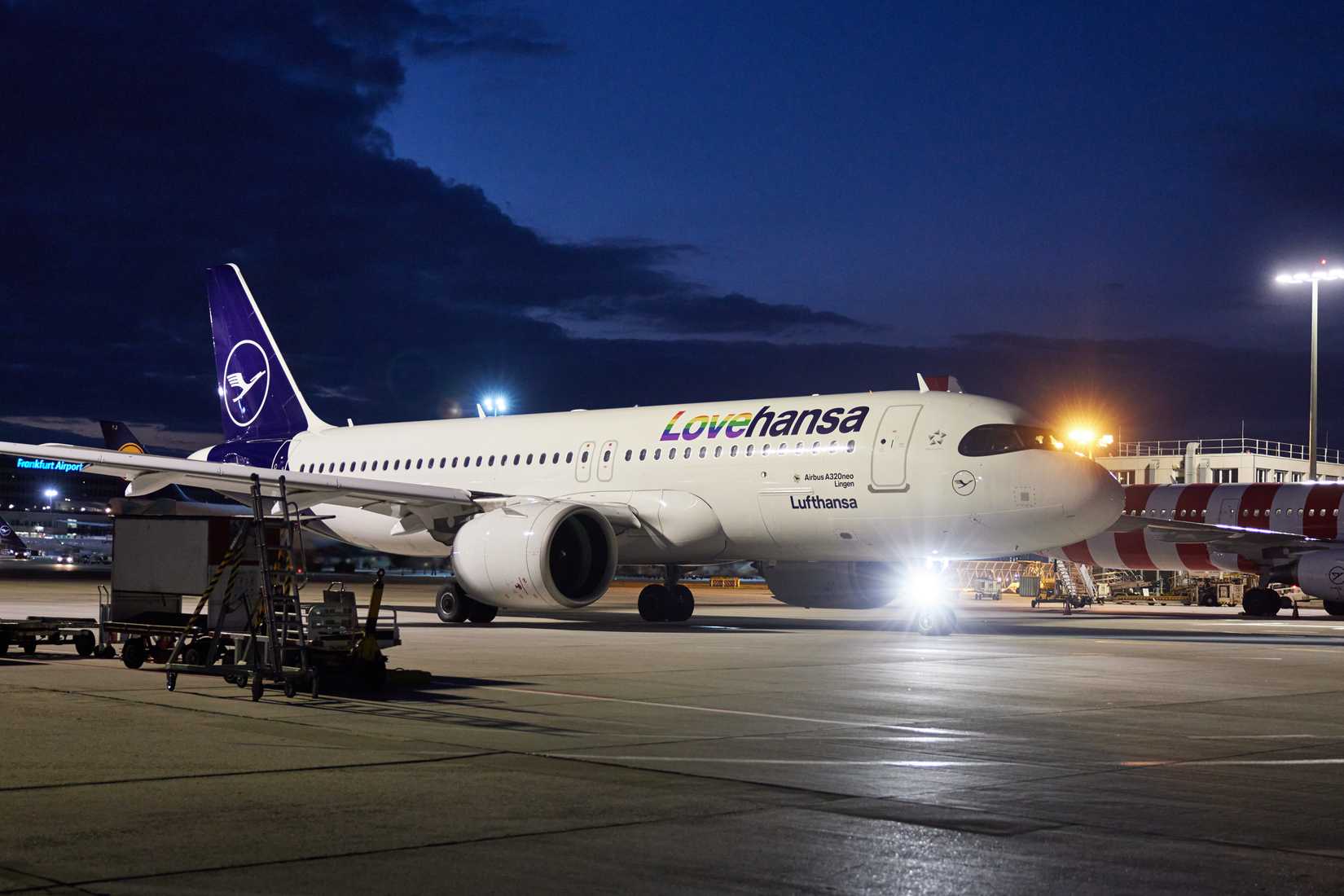 Lufthansa Airbus A320neo Pride Livery
