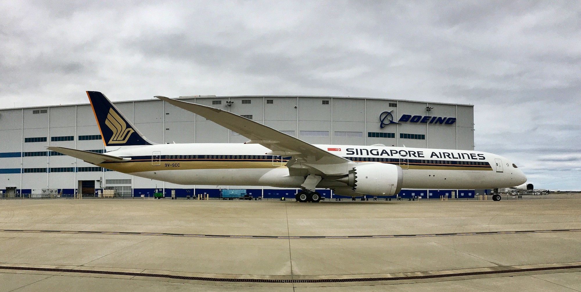 Singapore Airlines Takes Delivery Of First "Post-Pandemic" Boeing 787-10