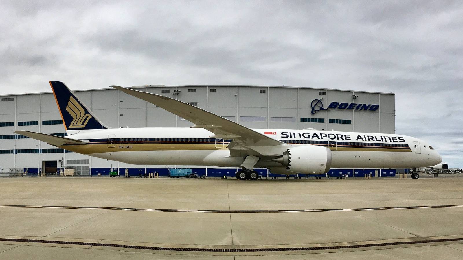 Singapore Airlines Takes Delivery Of First "Post-Pandemic" Boeing 787-10