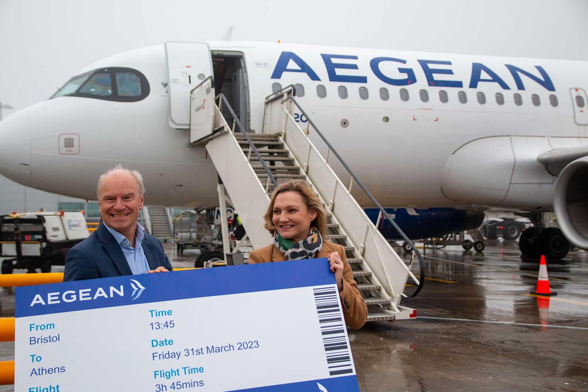 Aegean Airlines Inaugurates Athens-Bristol Flights