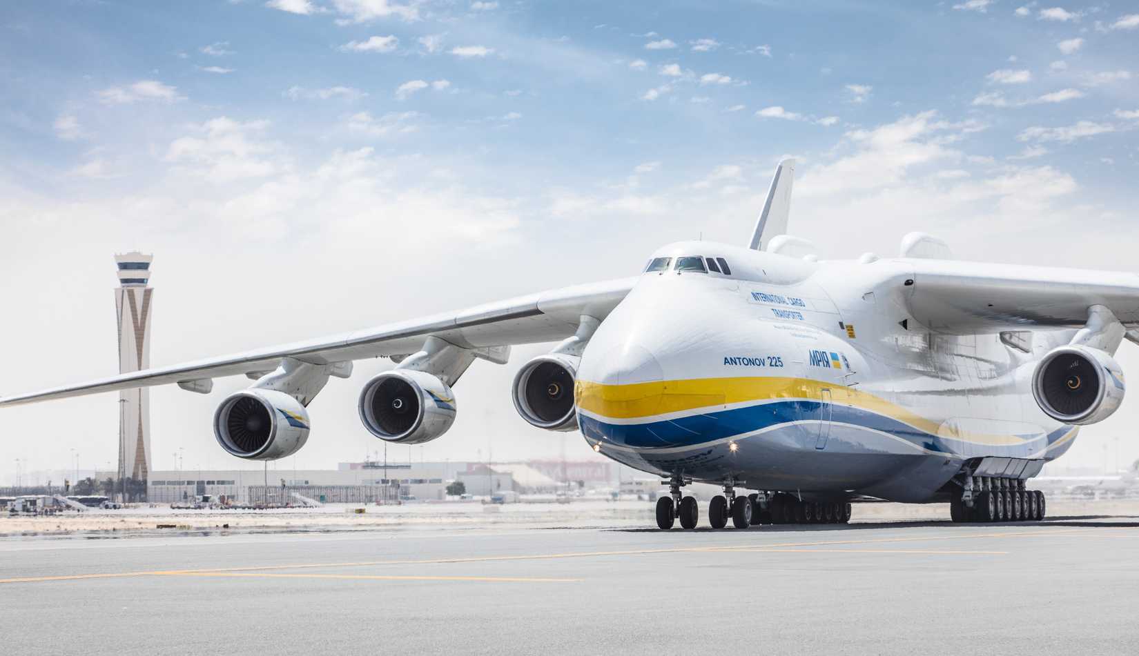 An-225 Mriya at Dubai Airport