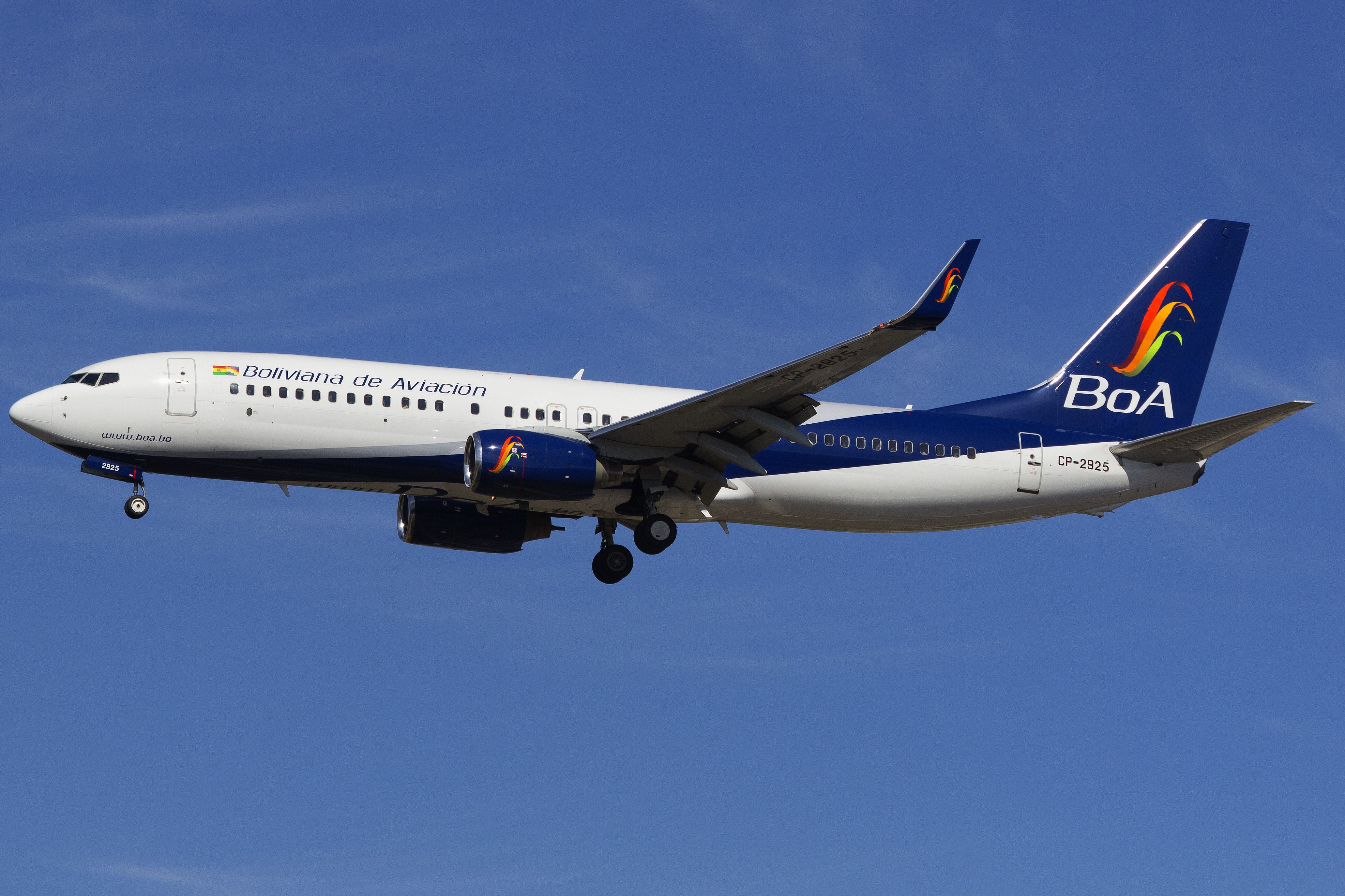 Mirus Aircraft Seating Will Retrofit Boliviana de Aviacion's Boeing 737-800 Economy Cabin