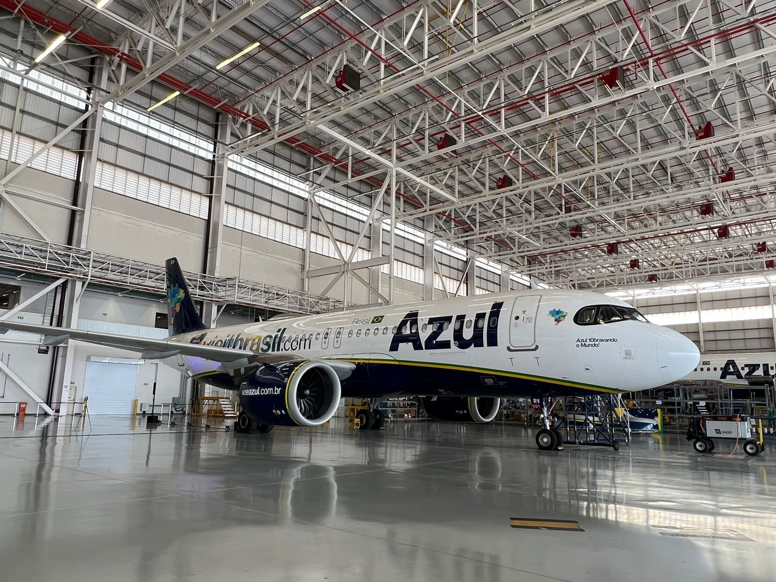 Azul Introduces New Livery Promoting Brazilian Tourism
