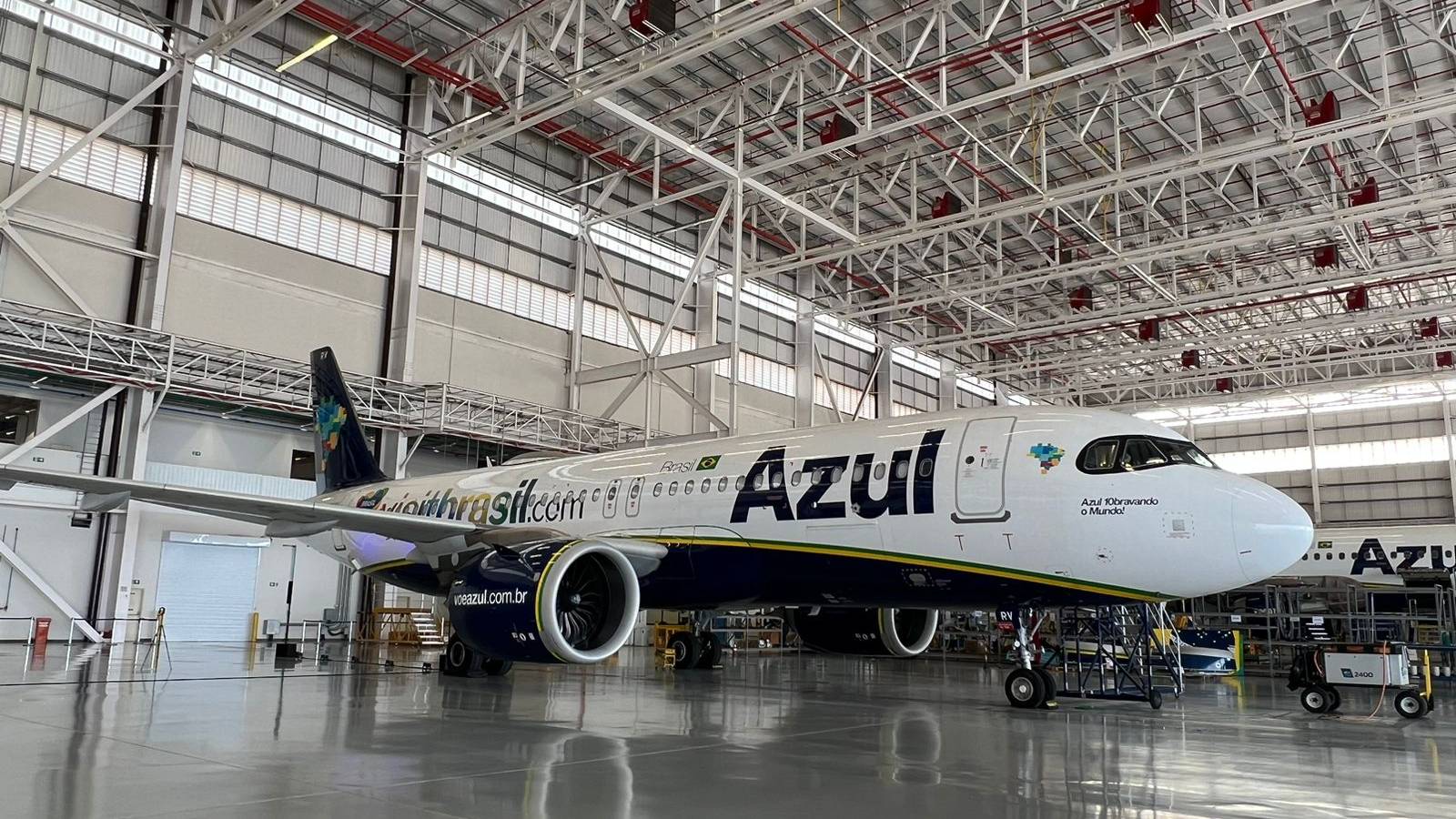 Azul Introduces New Livery Promoting Brazilian Tourism