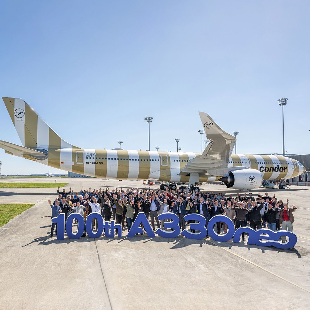 Condor Takes Delivery Of Airbus' 100th A330neo