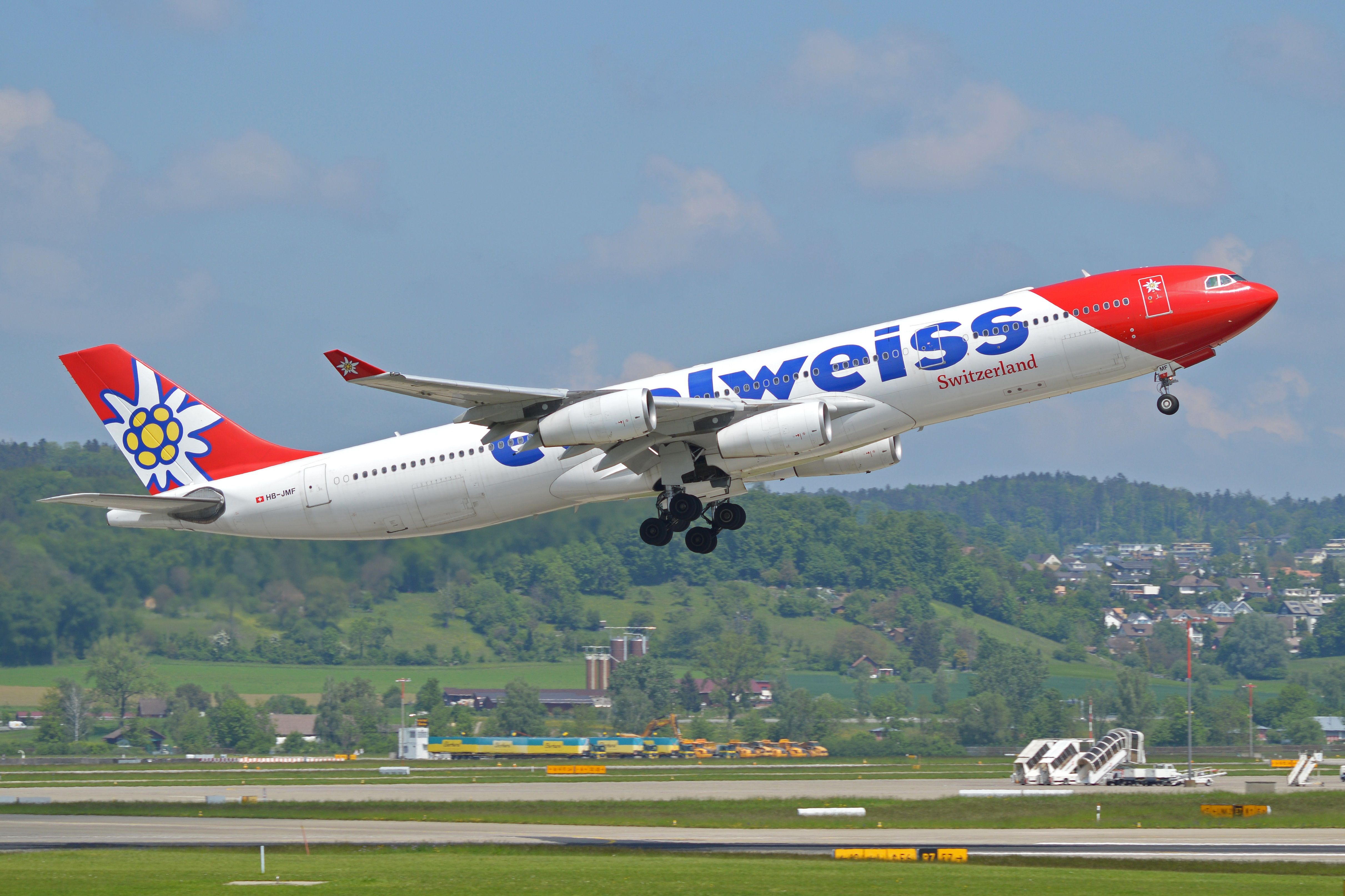 Edelweiss Adds Airbus A340 Flights To Bogota & Cartagena