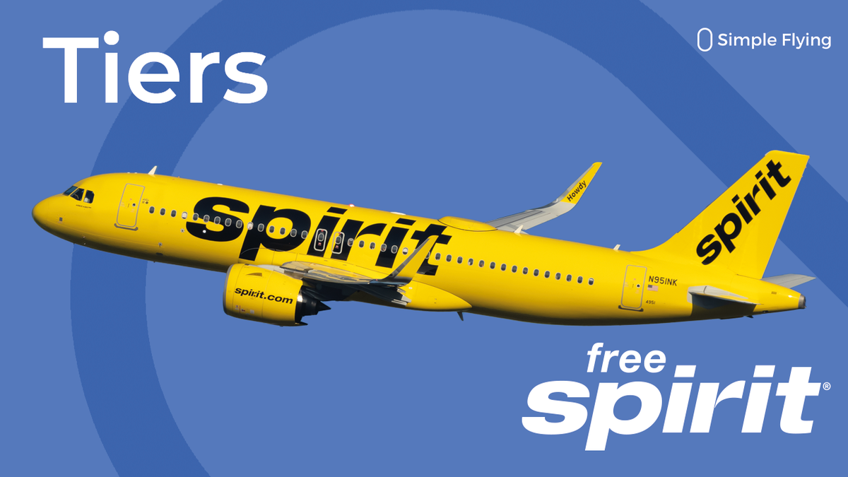 The Different Tiers Of Spirit Airlines' Free Spirit Program