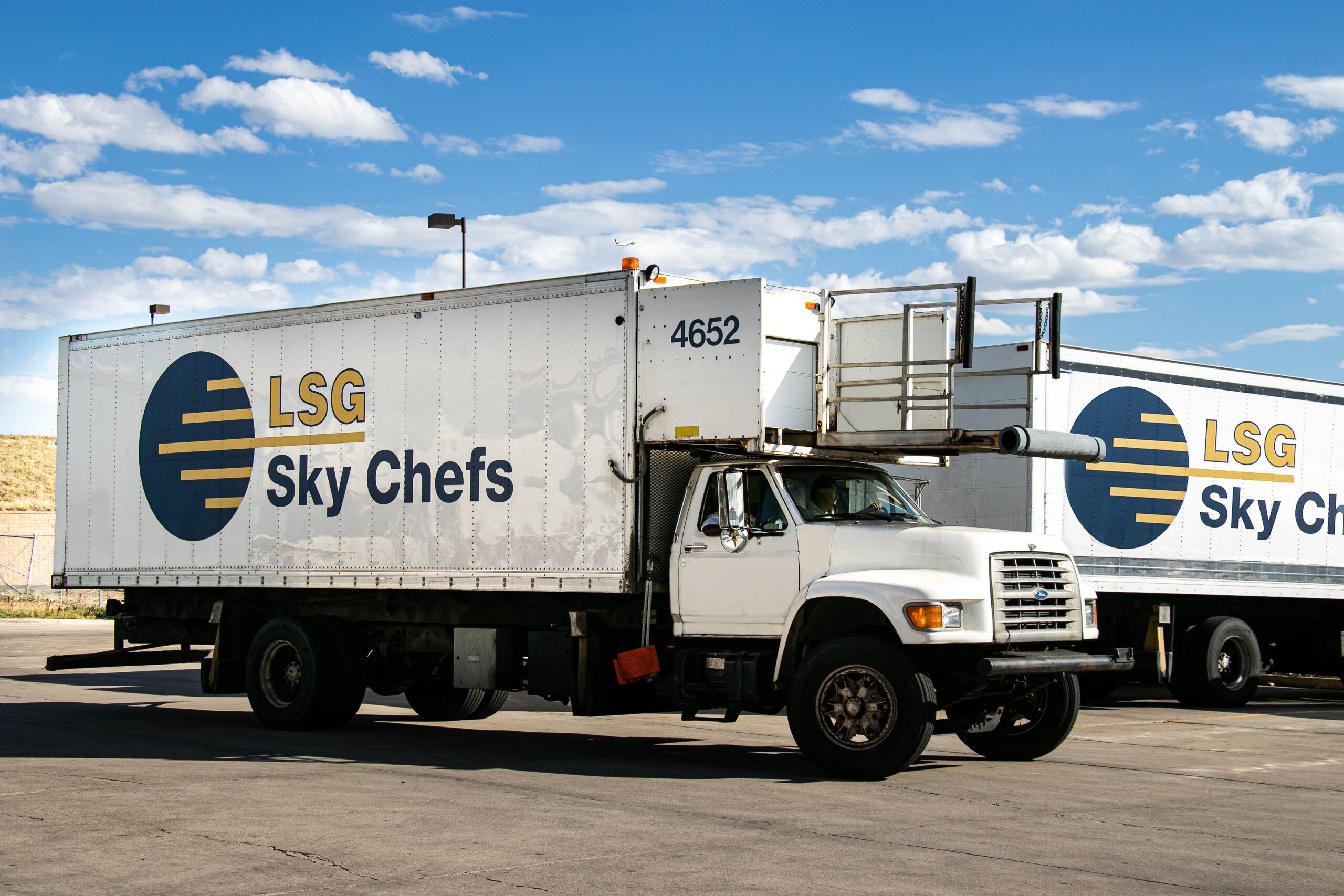 LSG Sky Chefs catering truck