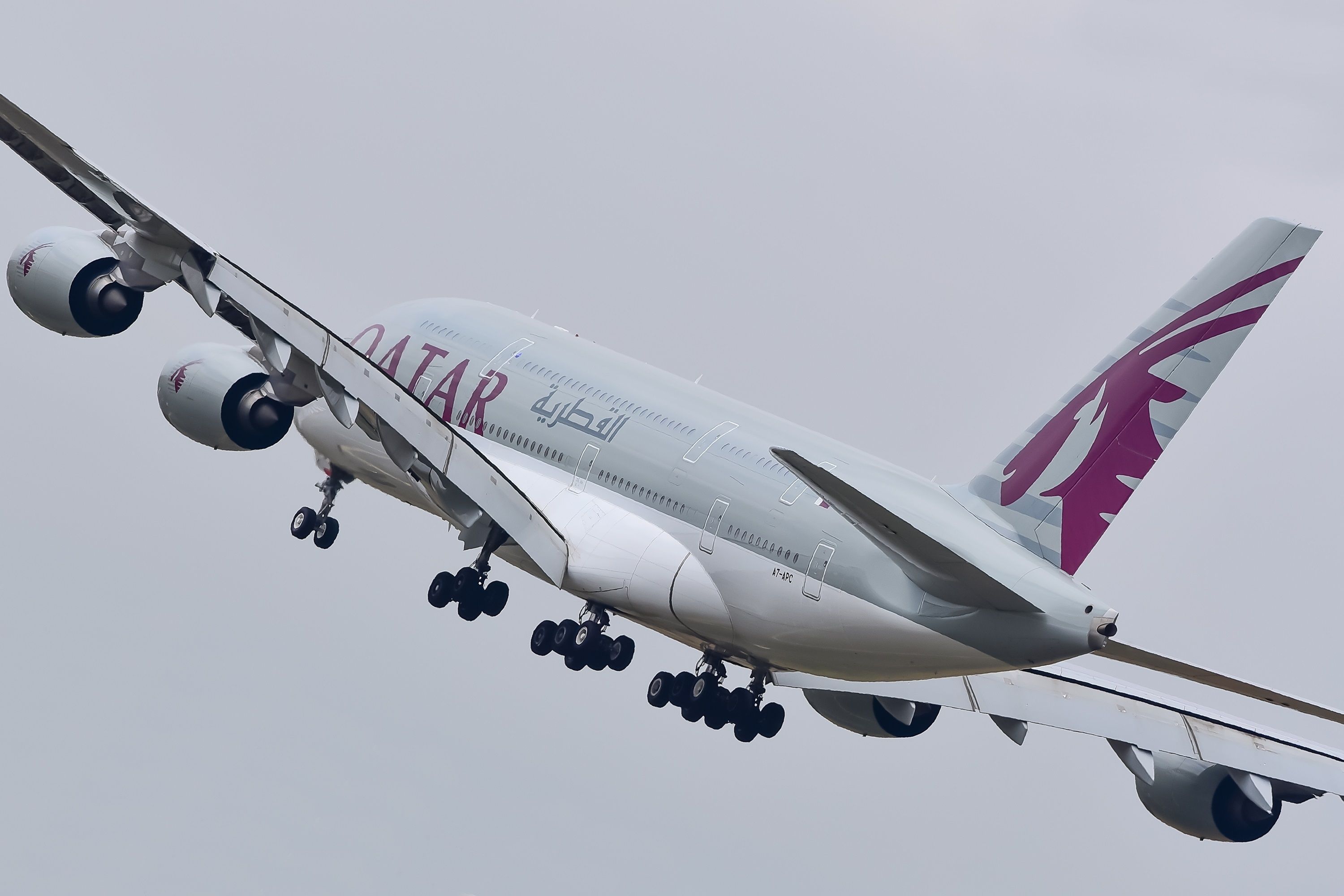 Qatar Airways Will Ground The Airbus A380 Again After A350
