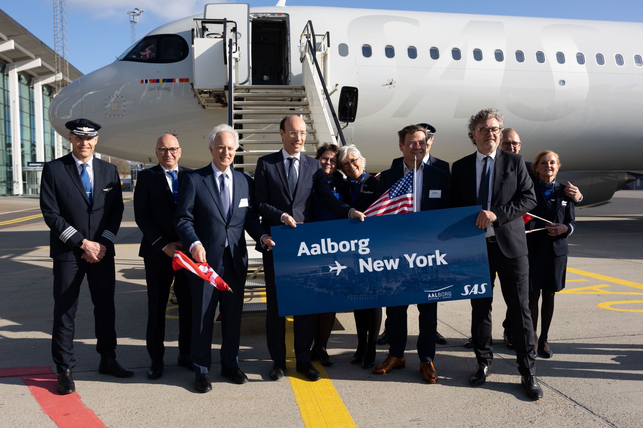 SAS Begins Airbus A321LR Newark Airport Flights From Aalborg & Gothenburg