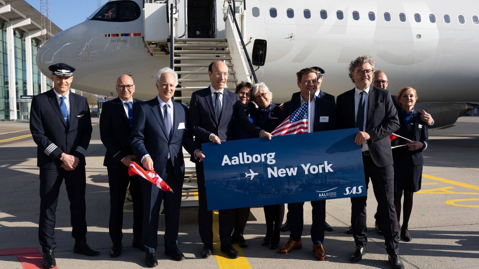 SAS Begins Airbus A321LR Newark Airport Flights From Aalborg & Gothenburg