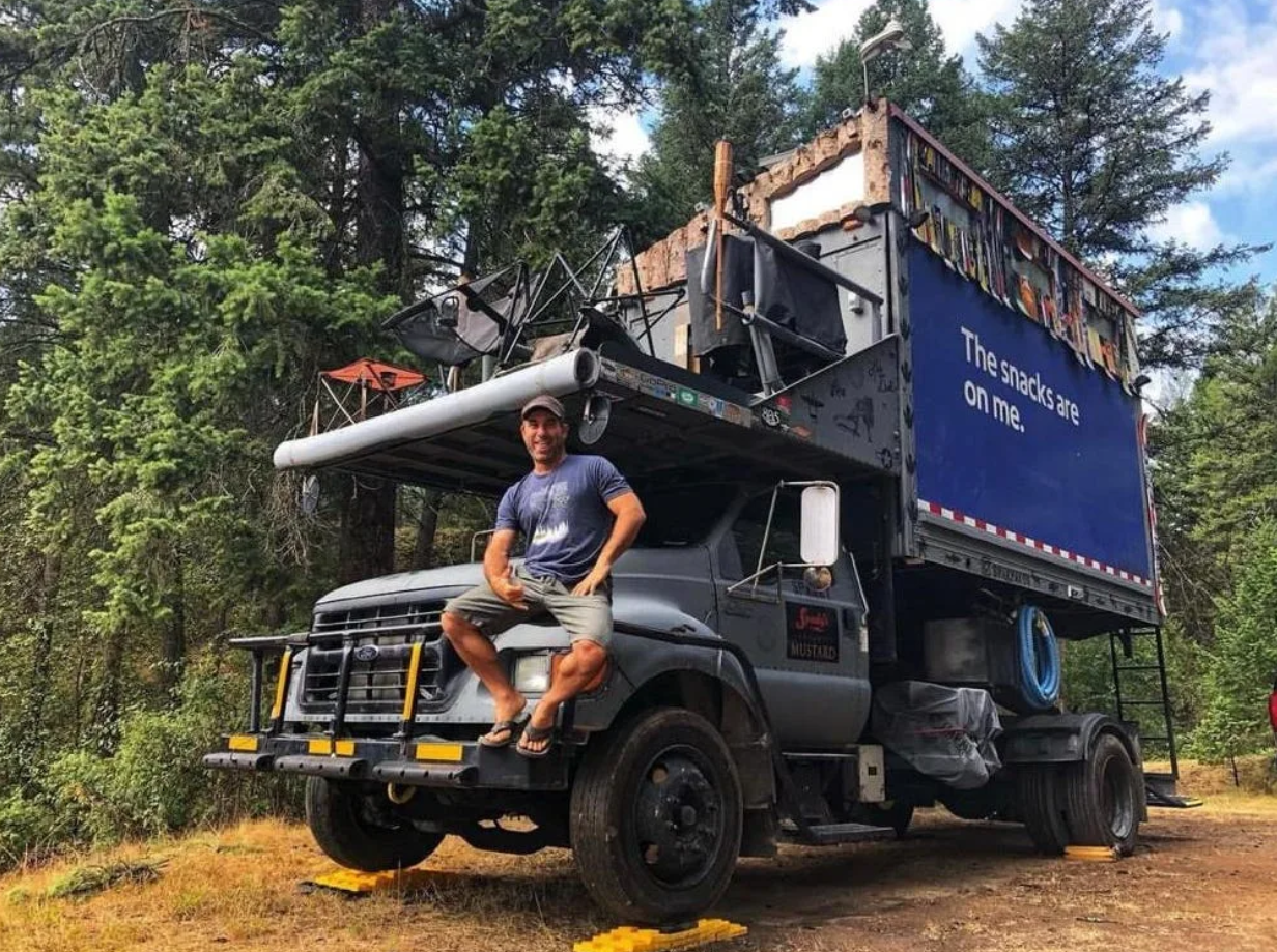A Southwest Airlines Pilot Is Living In A Former Catering Truck