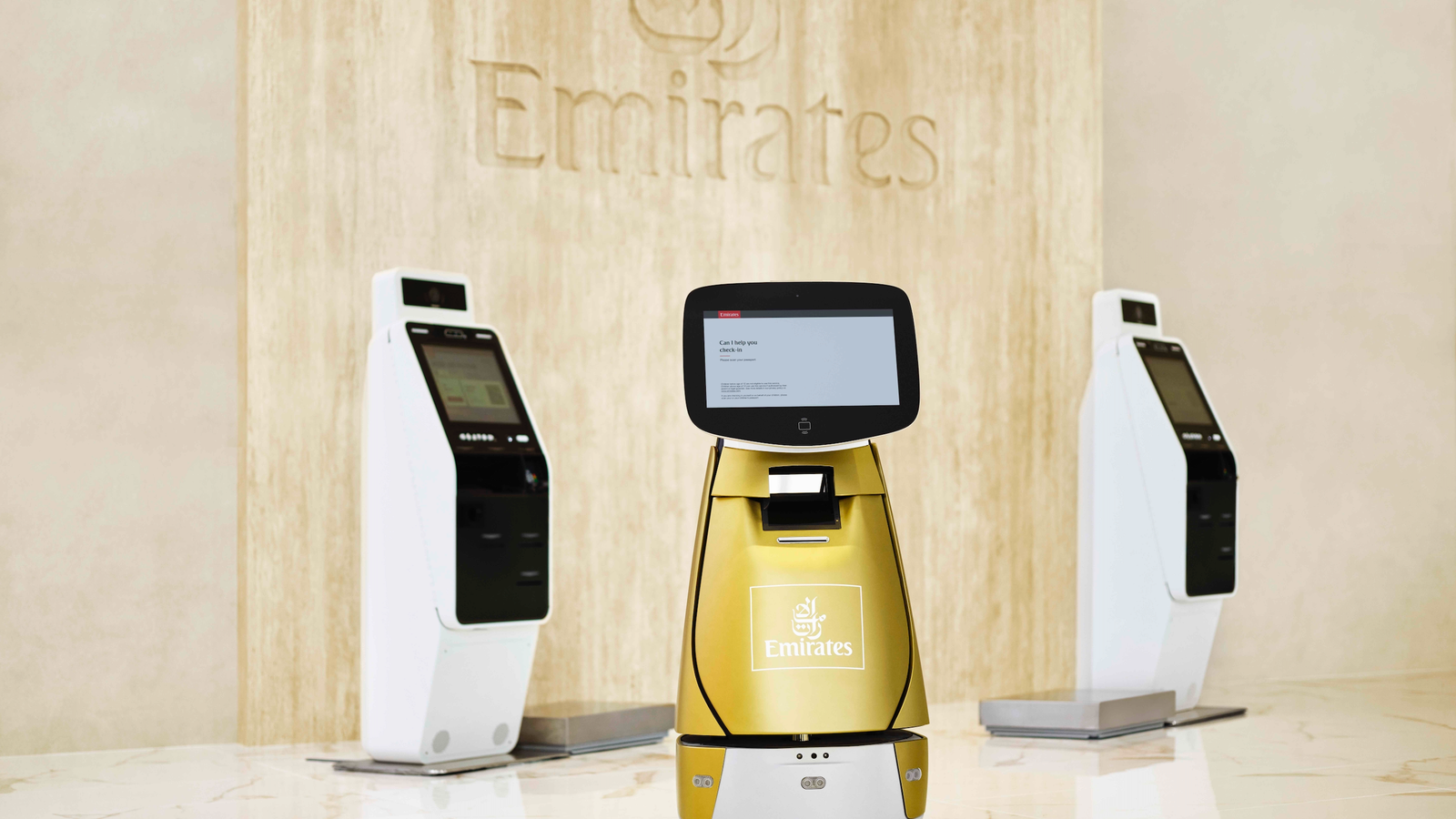Emirates Reveals The World's 1st Robotic Check In Assistant