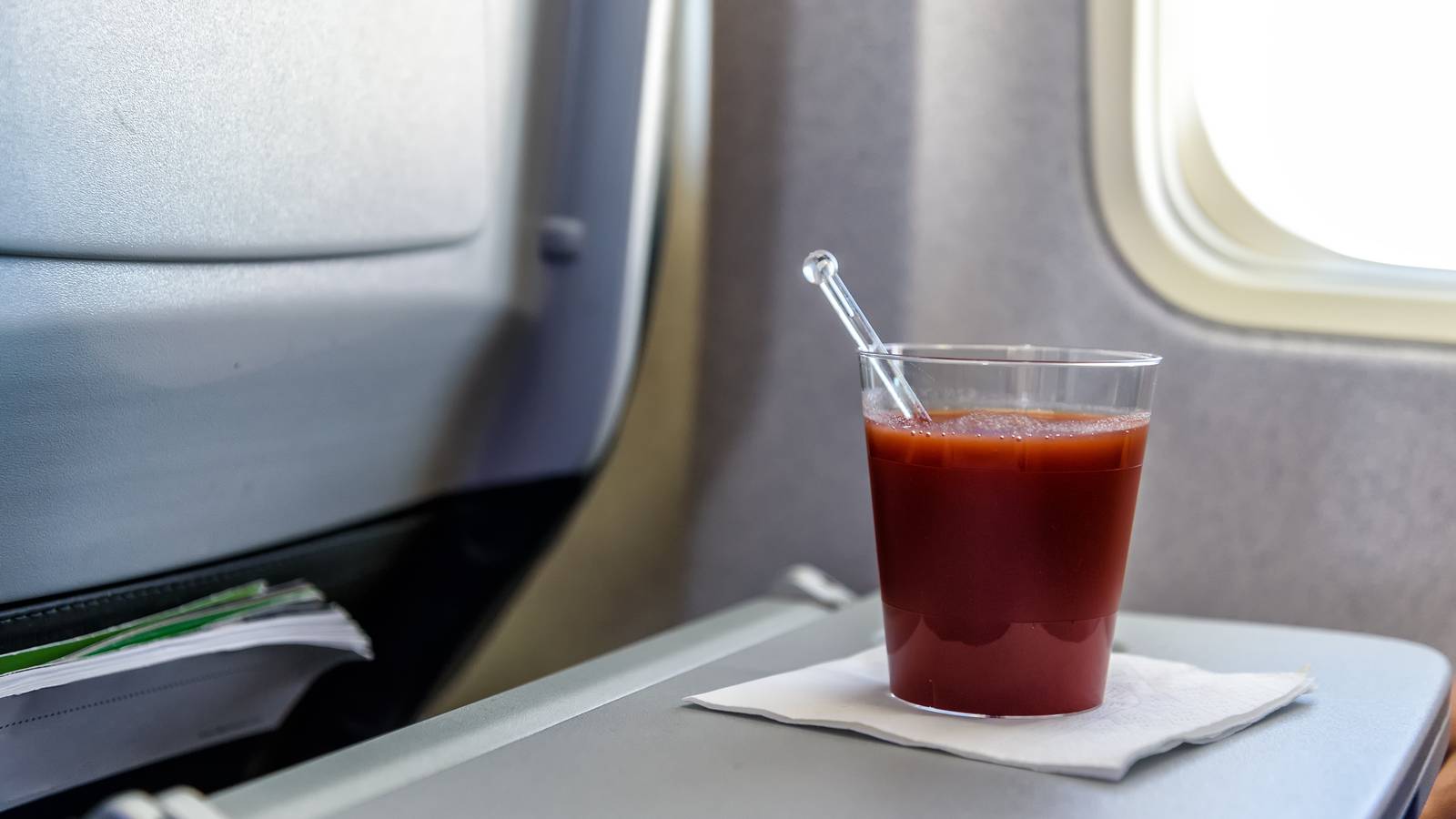 An Unlikely Favorite: Why Tomato Juice Is A Popular Inflight Beverage