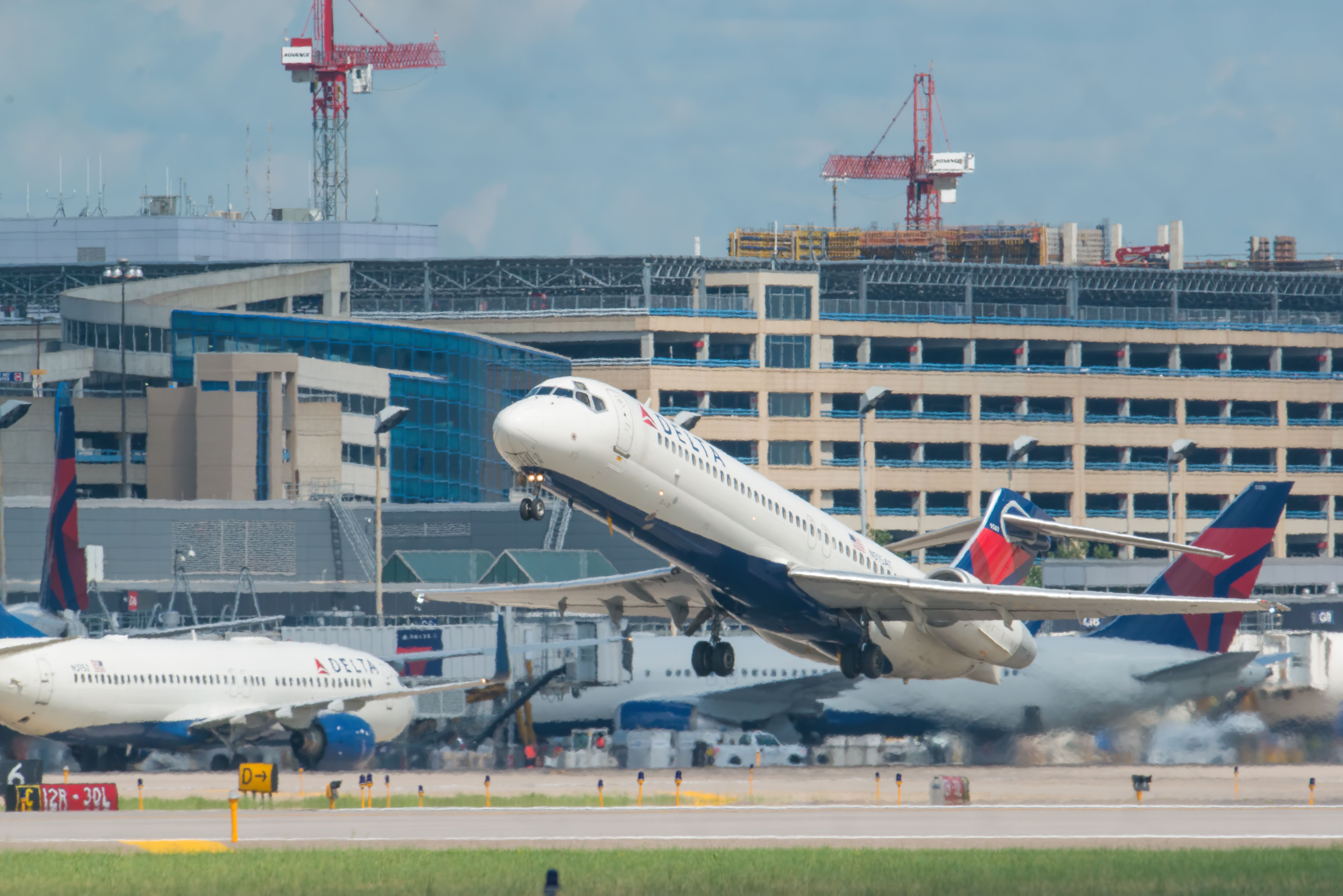 Delta Air Lines' New Sky Club At Minneapolis-Saint Paul International Airport Opens Today