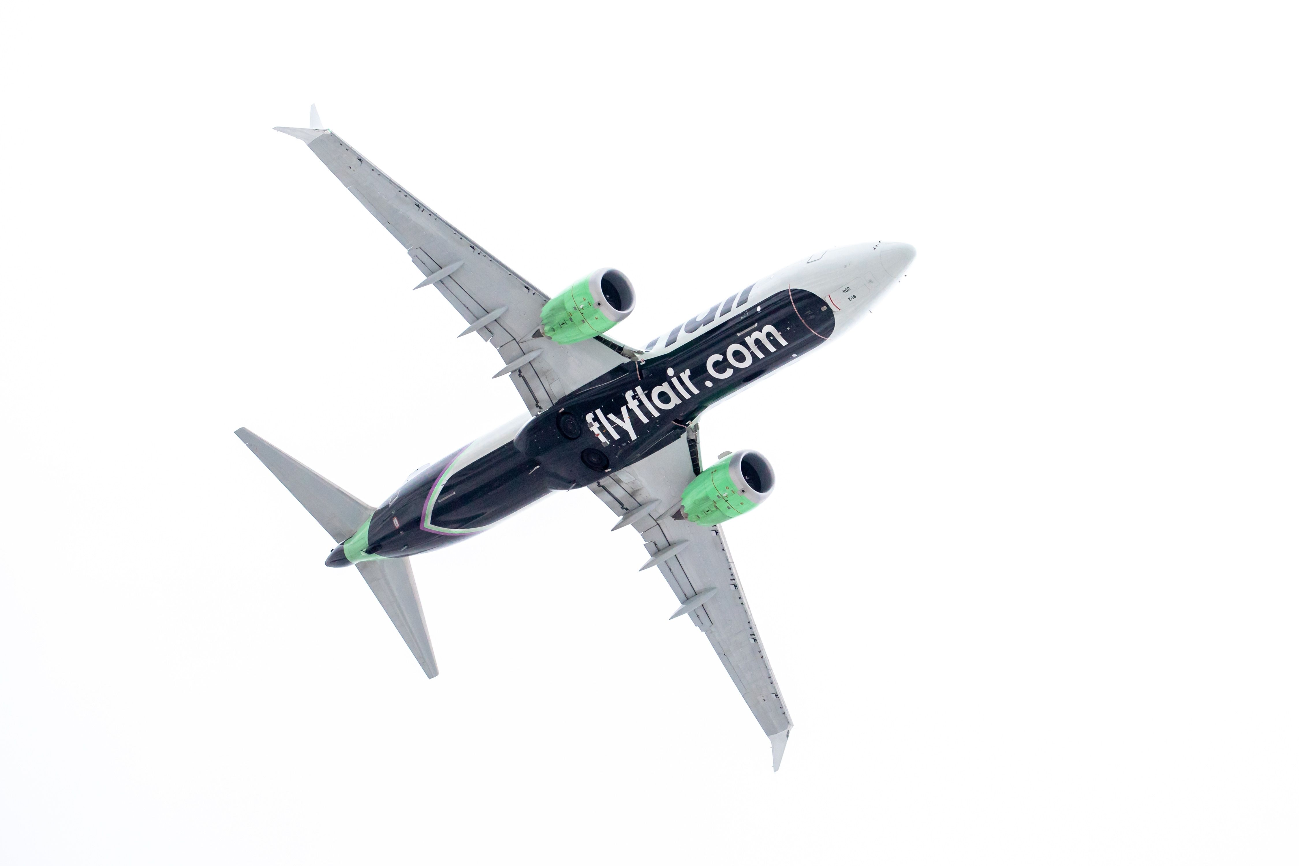 Spare Bonza Boeing 737 MAX Redirected To Flair Airlines