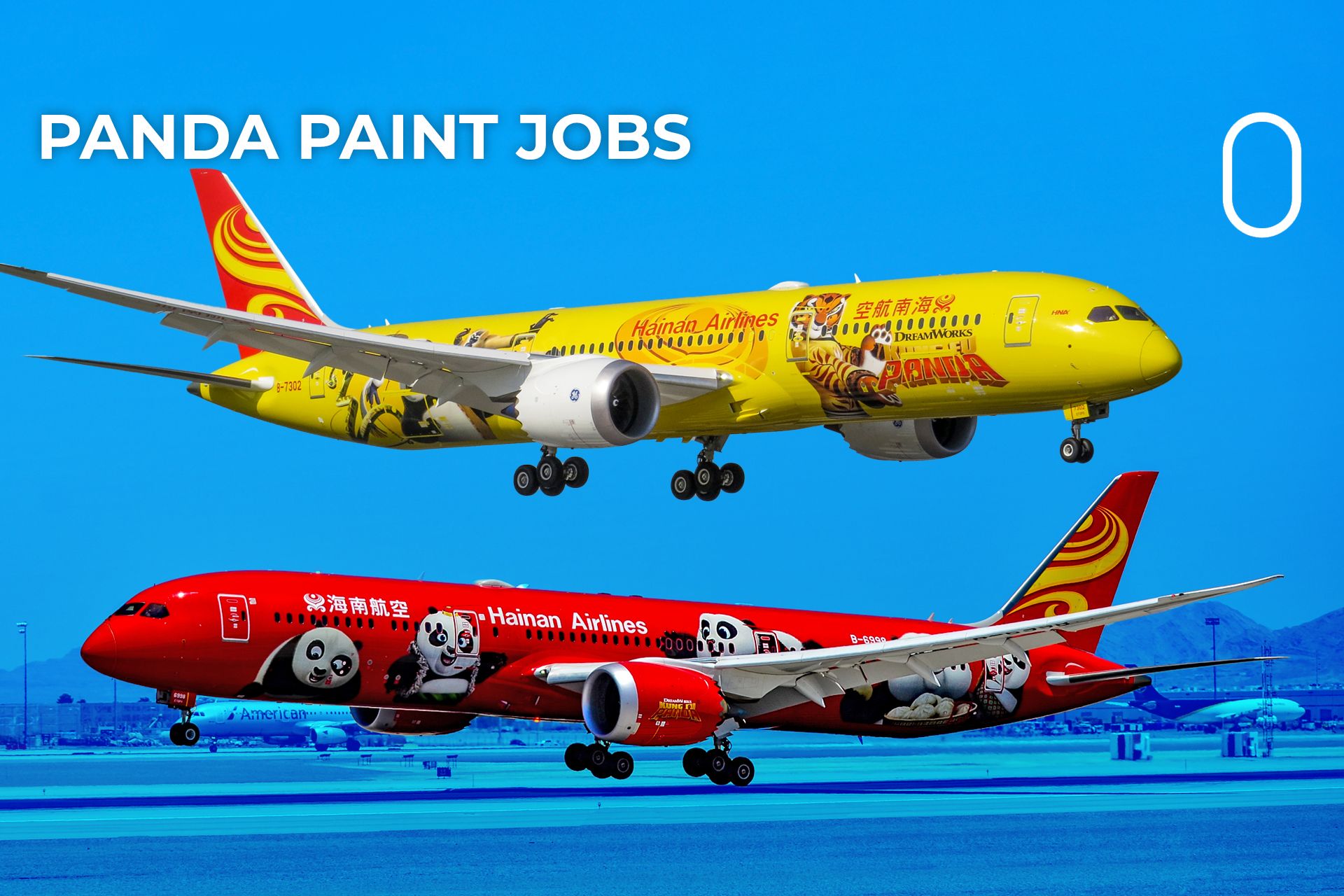 The Story Of Hainan Airlines' Kung Fu Panda Livered Boeing 787s
