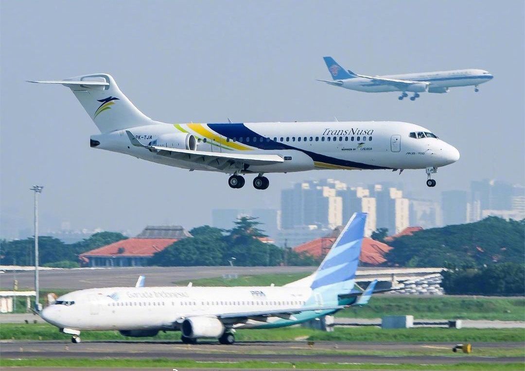 TransNusa Becomes The 1st Non-Chinese COMAC ARJ21 Operator