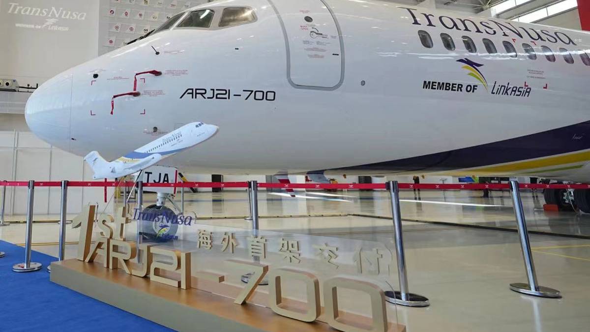 Indonesia’s TransNusa Plans COMAC ARJ21 Flights To Kuala Lumpur