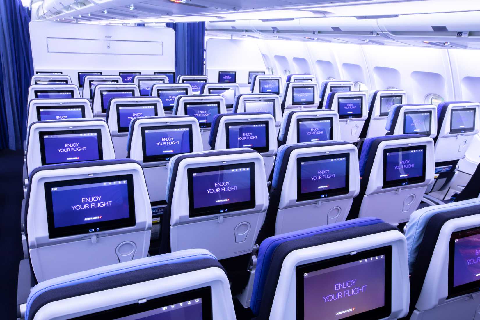 Air France A330 Economy Cabin