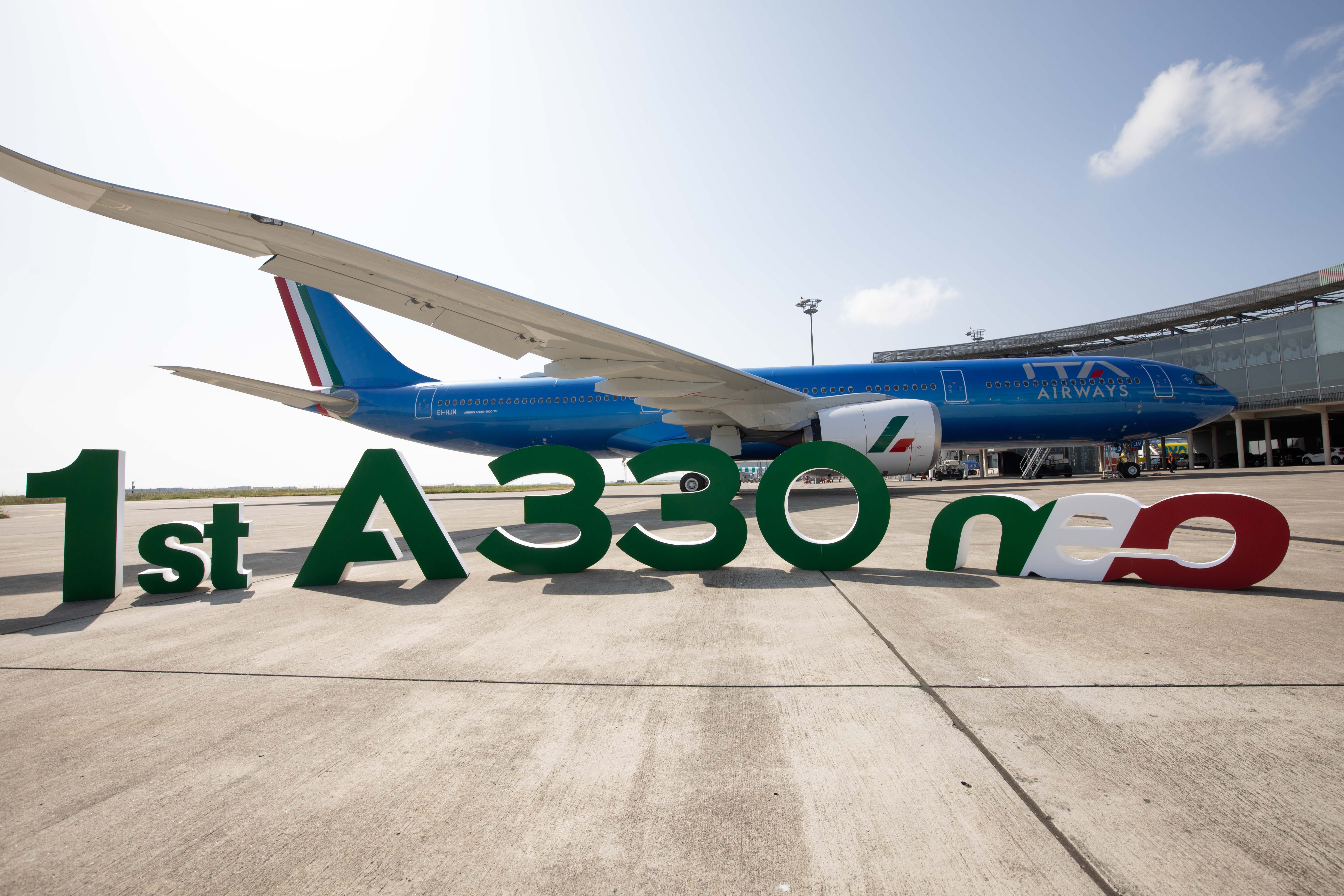 ITA Airways Takes Delivery Of Its 1st Airbus A330neo