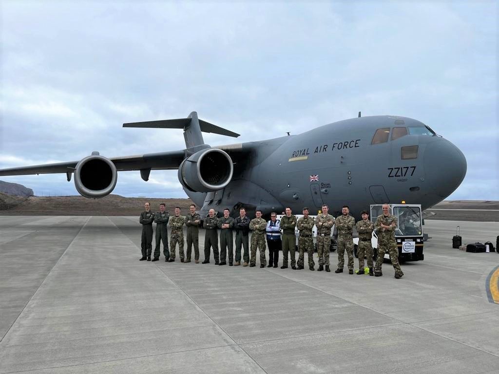 The Boeing C-17 Globemaster Is Now St Helena Airport's Biggest Visitor
