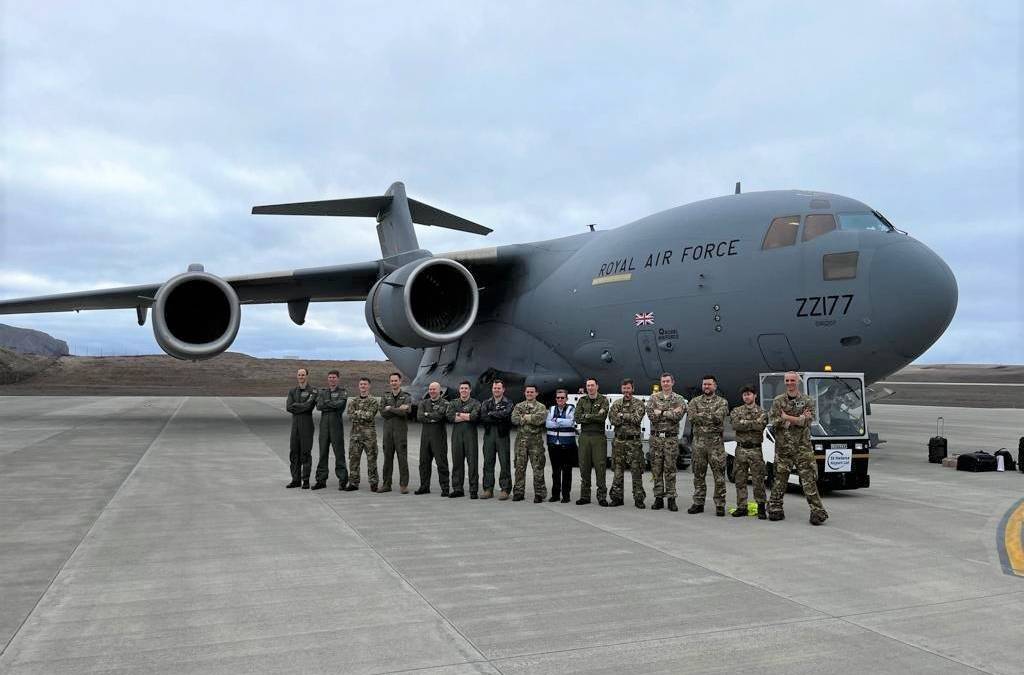 The Boeing C-17 Globemaster Is Now St Helena Airport's Biggest Visitor