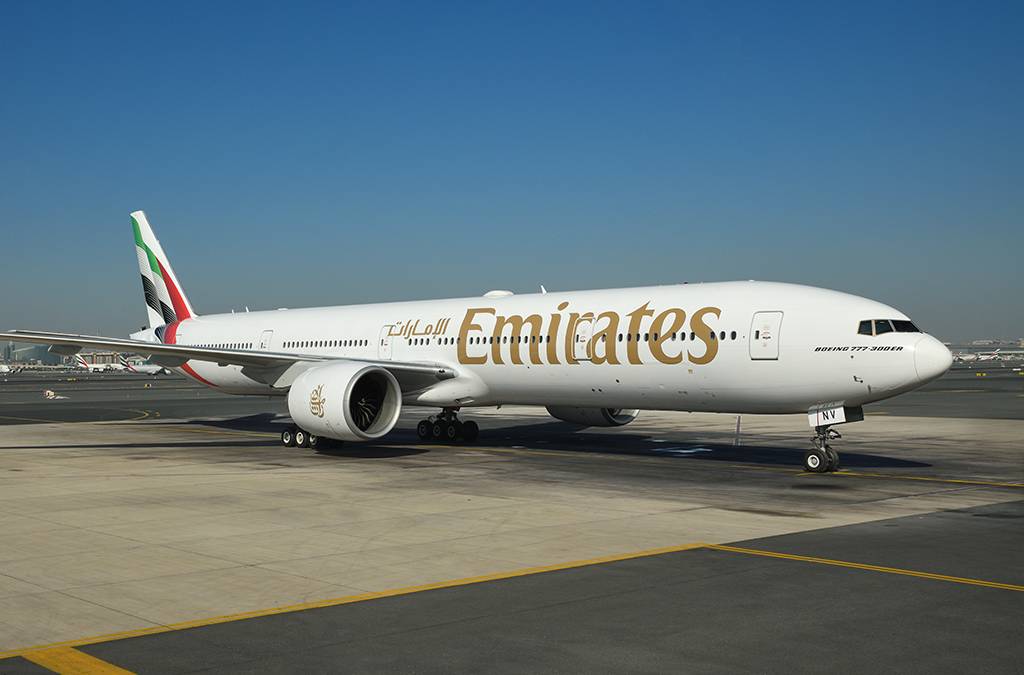 Emirates' 1st Repainted Boeing 777 Hits The Skies With Its New Livery
