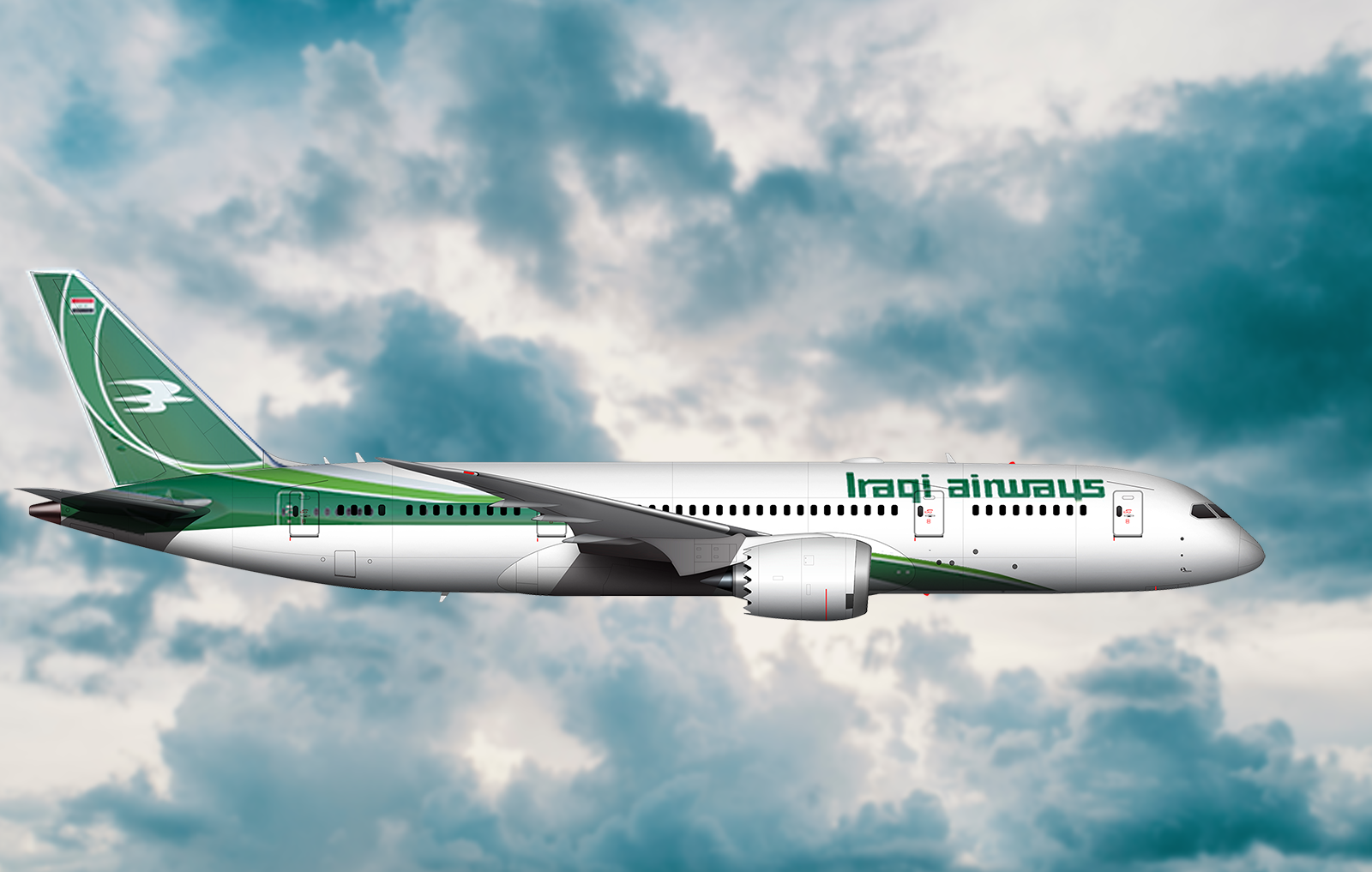 Iraqi Airways' First Boeing 787 Takes First Test Flight