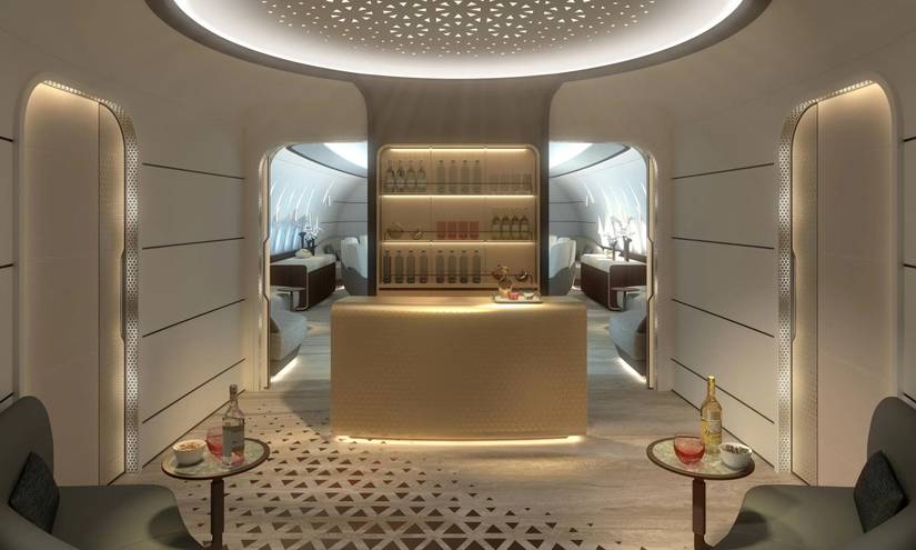Cool: Lufthansa Technik Shows Off Boeing 777X Business Jet