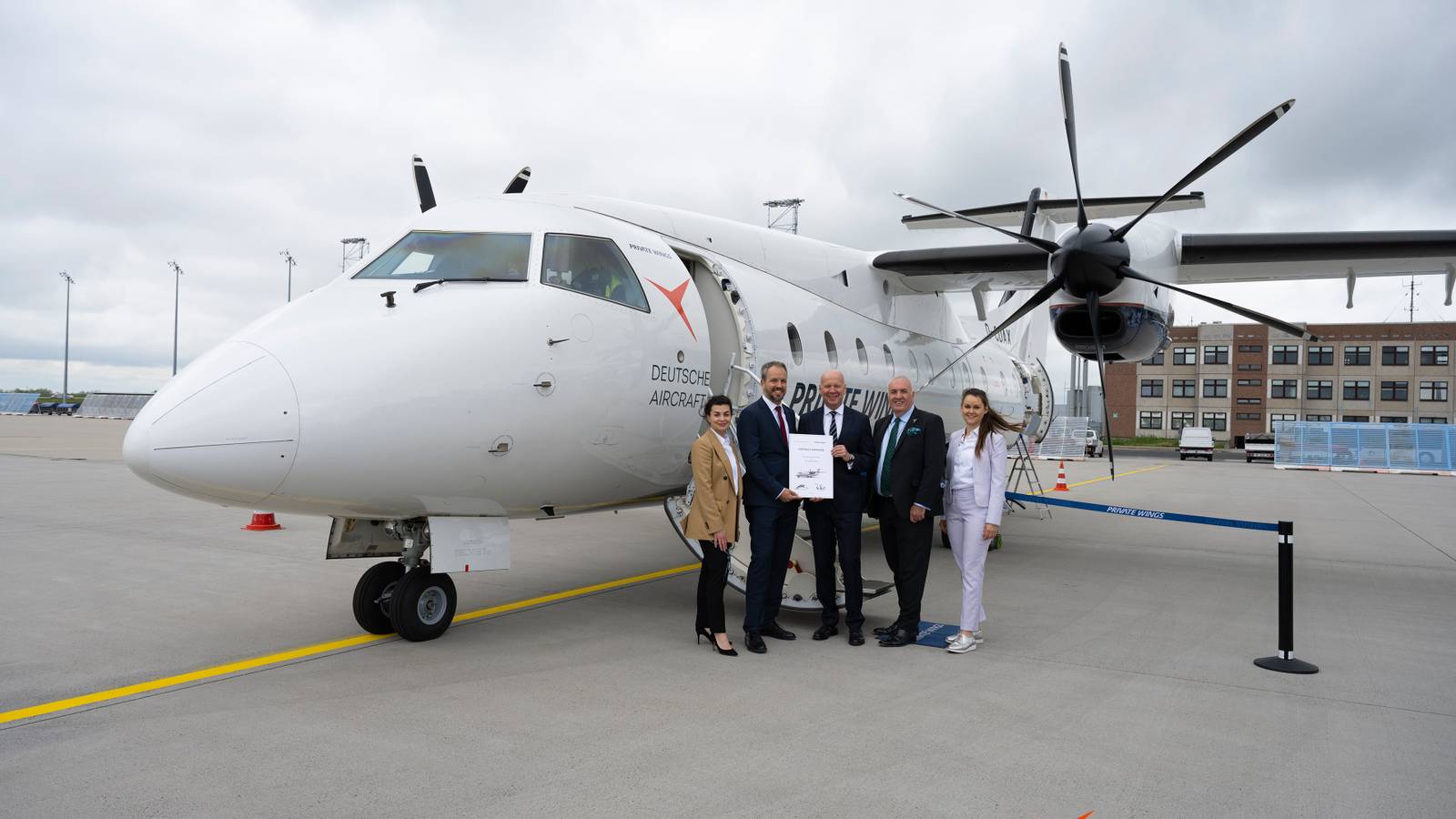 Private Wings Signs Letter Of Intent To Be The Deutsche Aircraft D328Eco's Launch Customer