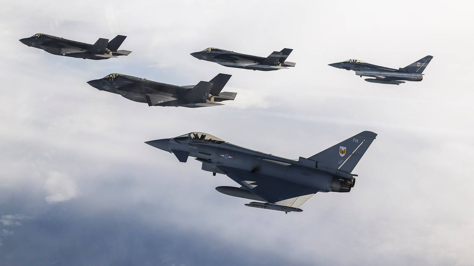 Why Do Military Aircraft Often Fly In Formation?