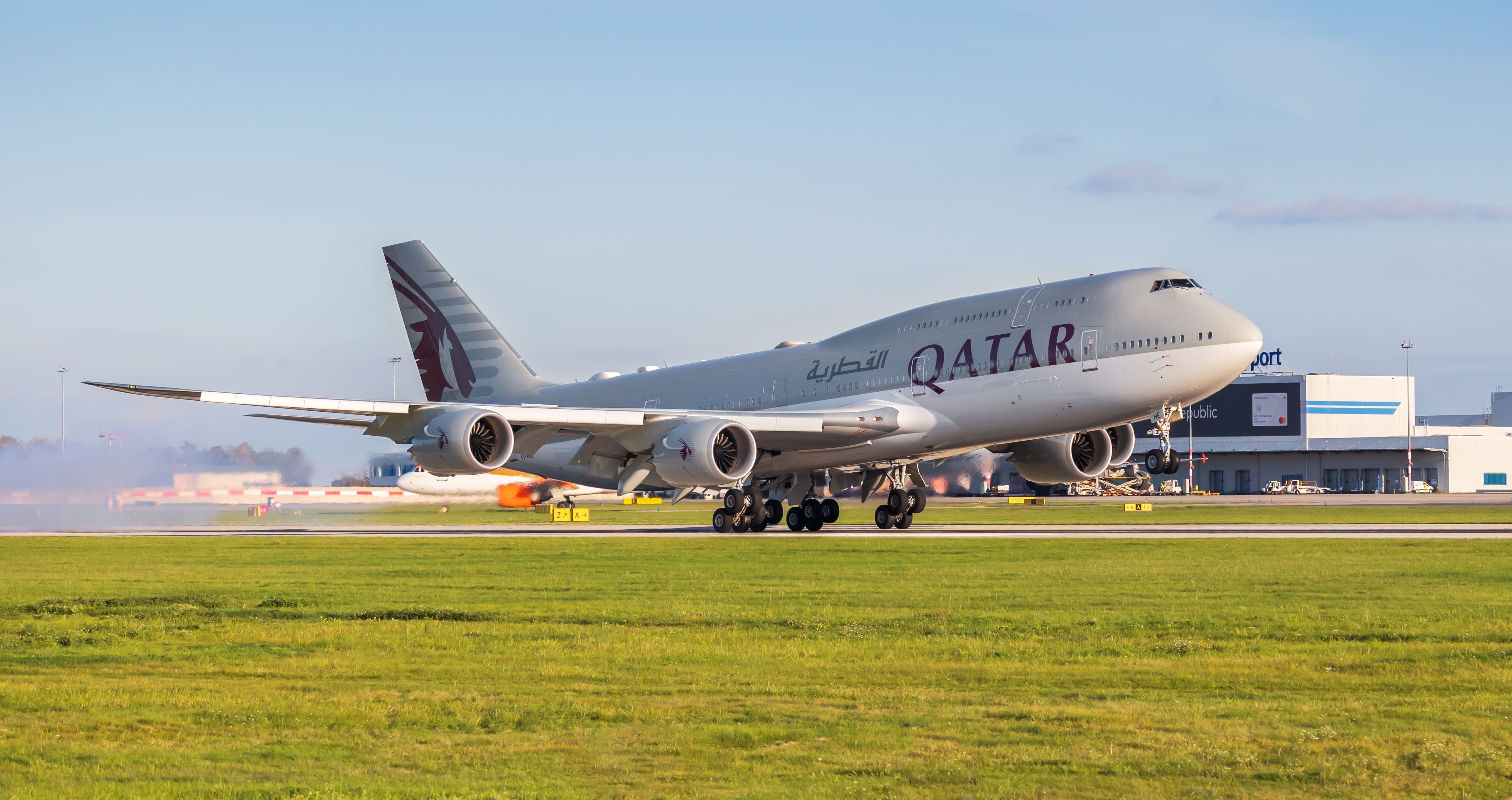 Presidential Aircraft Flock To The UK Ahead Of King Charles' Coronation