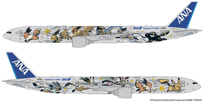 Eevee, I Choose You: ANA Has A New Pokémon Boeing 777 Livery