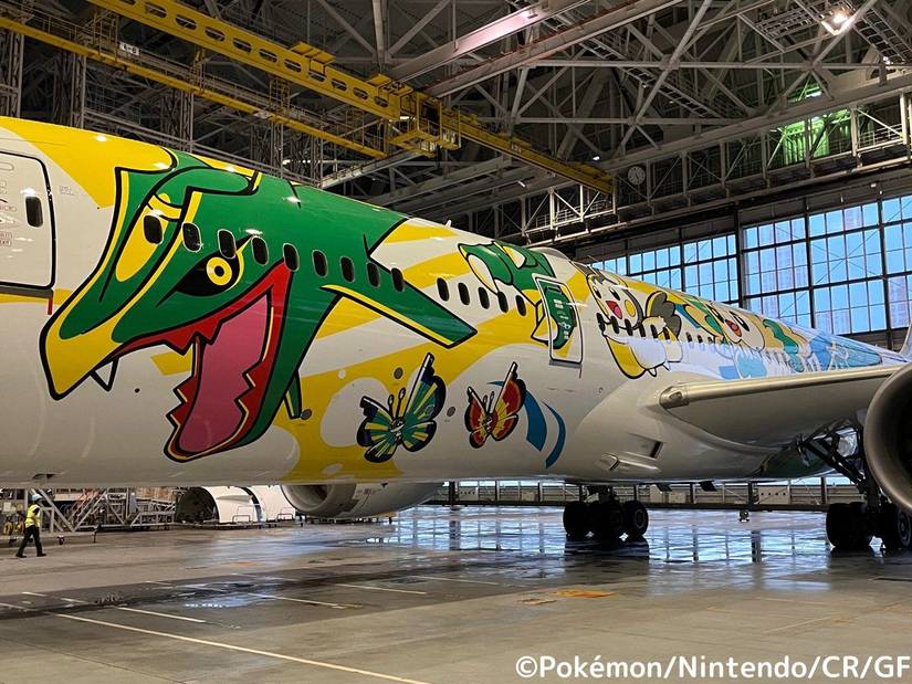 新品★ポケモン ANA B-787-9 PIKACYU JET NH ジェット Maximum Pikachu: ANA Reveals Pokémon Jet At Haneda Airport