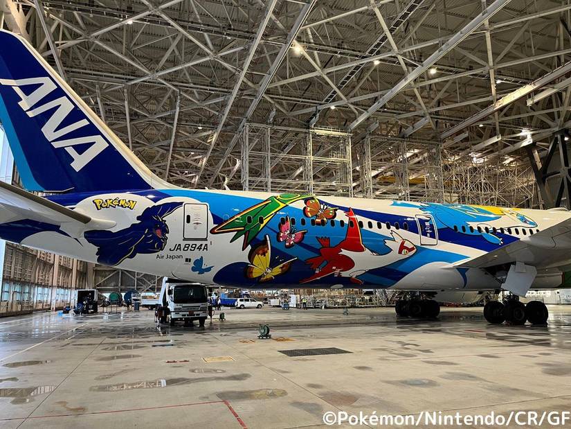 Maximum Pikachu: ANA Reveals Pokémon Jet At Haneda Airport