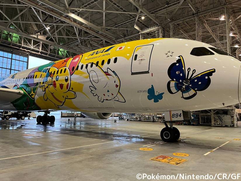 Maximum Pikachu: ANA Reveals Pokémon Jet At Haneda Airport