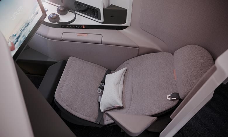 Lightweight Comfort: Unum Aircraft Seating Launches 'Unum Two' Lie-Flat Business Class Seat