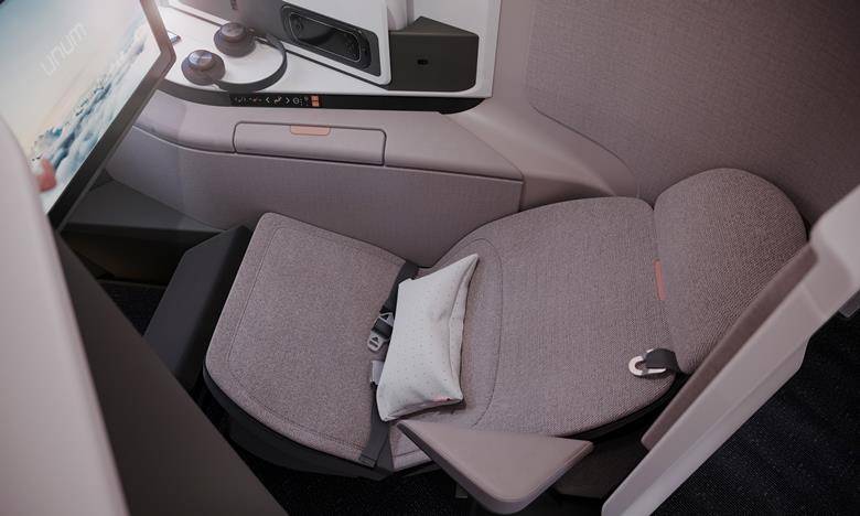 Lightweight Comfort: Unum Aircraft Seating Launches 'Unum Two' Lie-Flat Business Class Seat