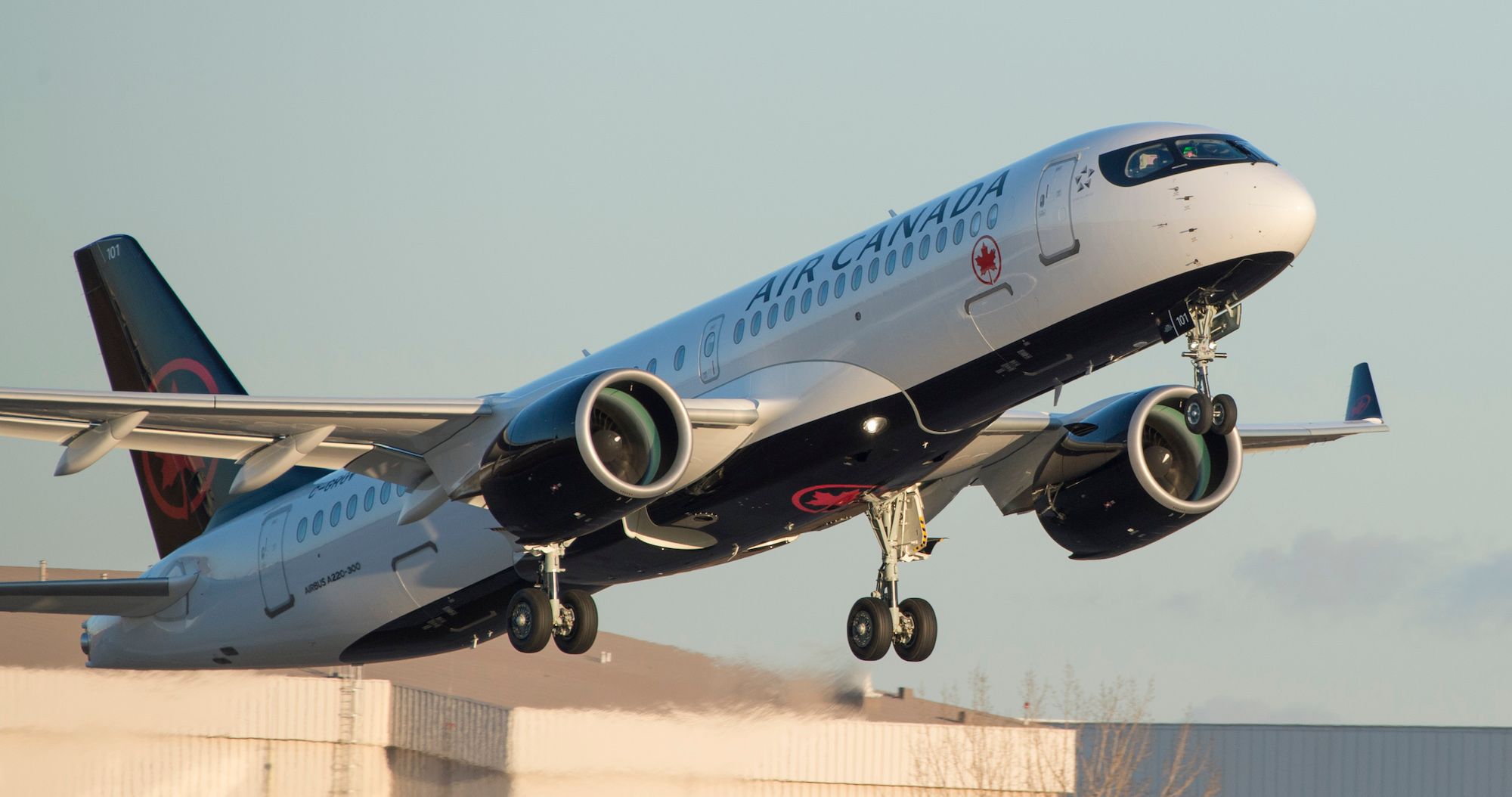 Air Canada Airbus A220 First Officer Becomes Incapacitated