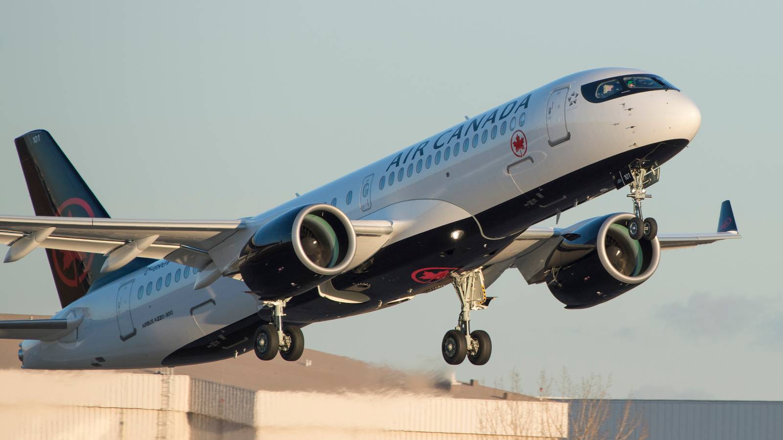 Air Canada Airbus A220 First Officer Becomes Incapacitated