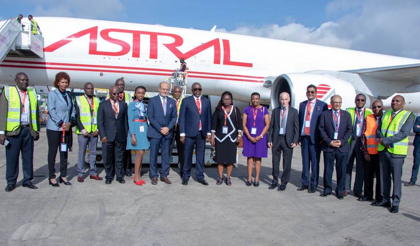 Astral Aviation Boeing 757F Operates Nairobi’s 1st Direct Cargo Service ...
