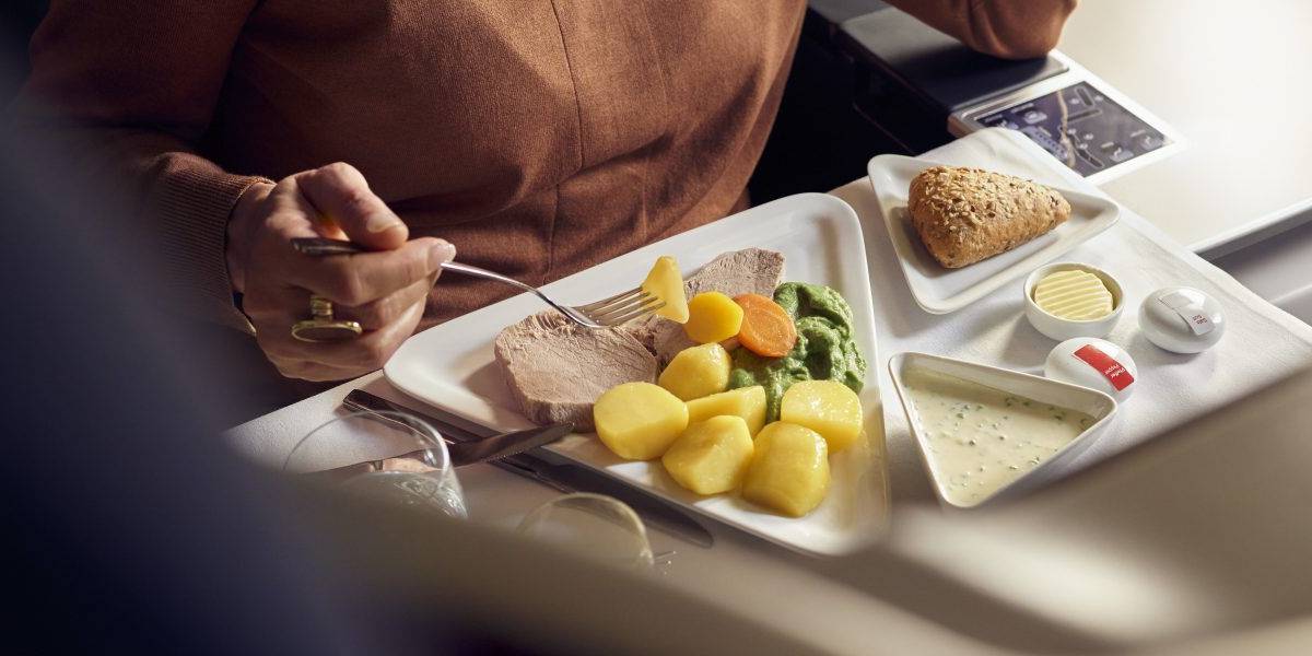 Austrian Airlines Introduces New “Tastefully Austrian” Long-Haul Menu Design