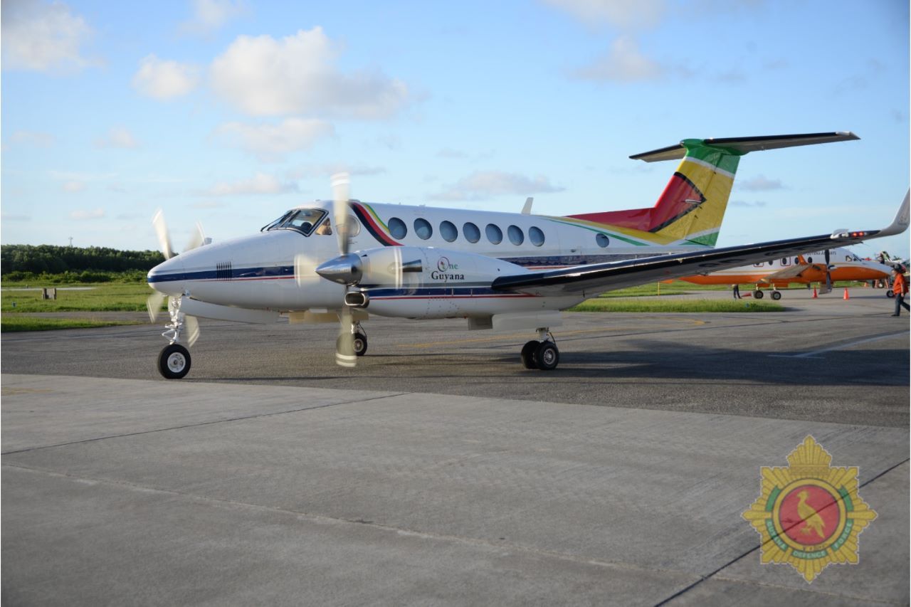 Guyana Defence Force Refurbishes Seized Brazilian Beechcraft King Air As VIP Transport