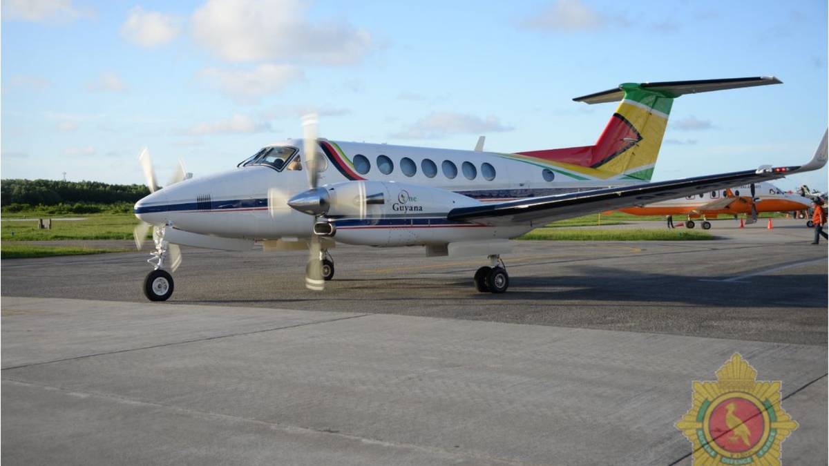 Guyana Defence Force Refurbishes Seized Brazilian Beechcraft King Air As VIP Transport