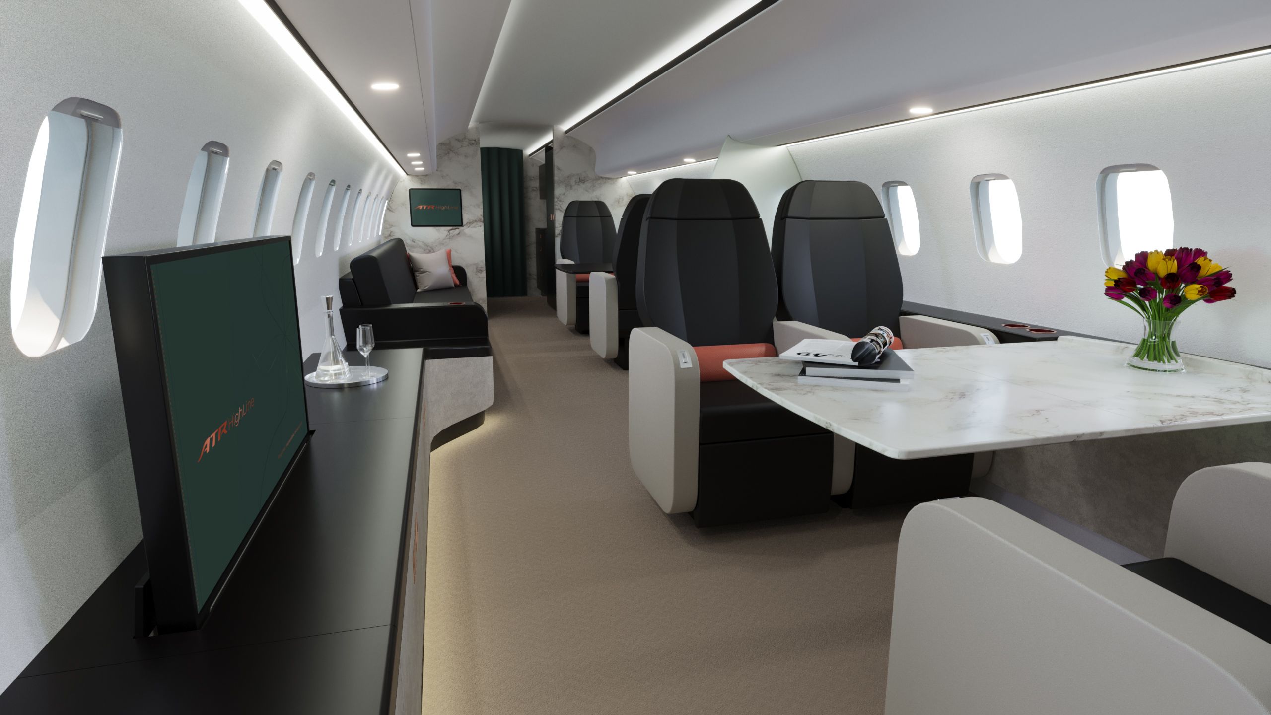 ATR Unveils 'HighLine' Premium Seat Collections At AIX