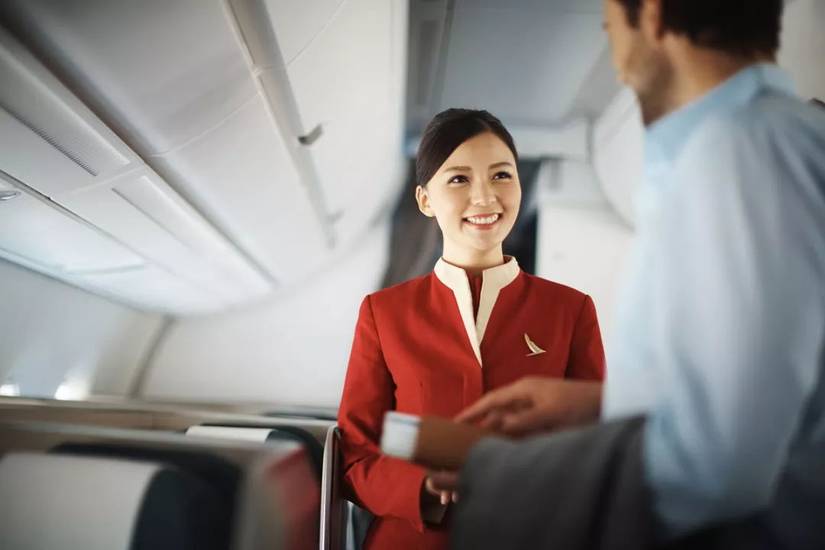Cathay cabin crew