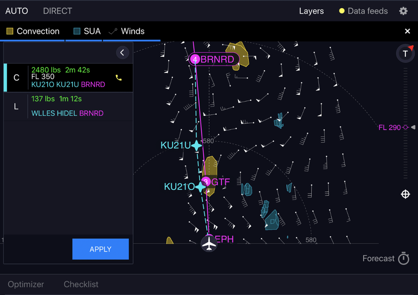 Apijet Frontier Airlines To Test APiJET's Real-Time Route Optimization Technology